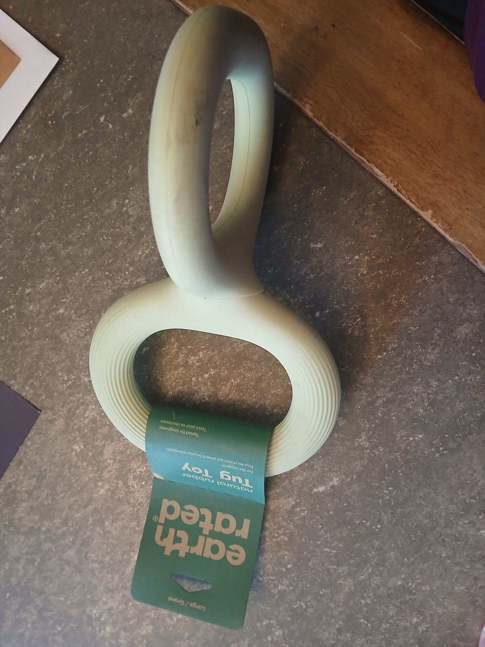 Sage Green Durable Tug Toy for Dogs